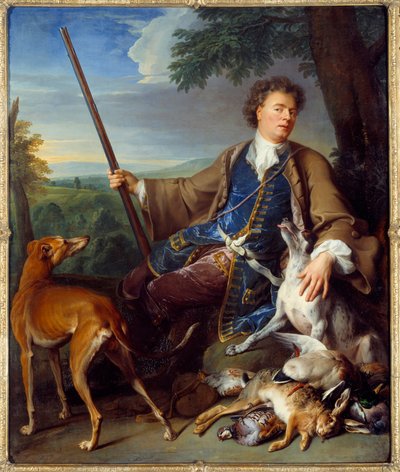 Self-Portrait. Portrait of the Artist as a Hunter by Alexandre Francois Desportes