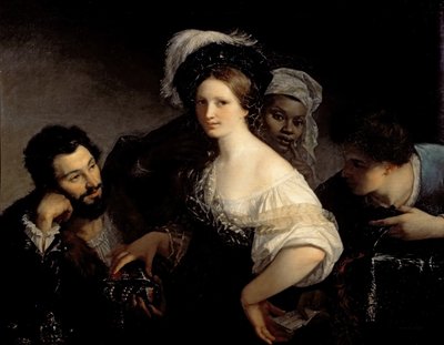 The Young Courtesan by Alexandre Francois Xavier Sigalon