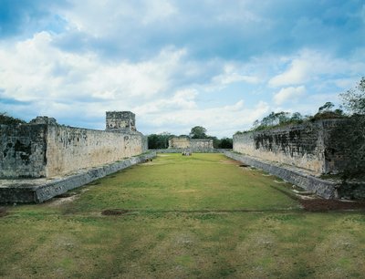 Great Ballcourt, Chichen Itza, Yucatan, Mexico by Nicolas Toussaint Charlet
