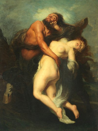 The Abduction of Deianeira by the Centaur Nessus by Alexandre Gabriel Decamps