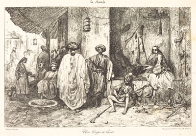 A Guard Corps by Alexandre Gabriel Decamps
