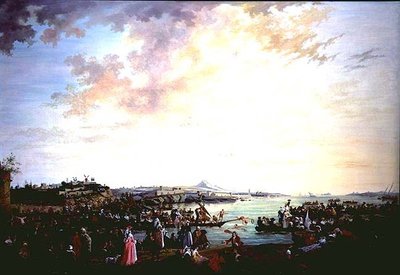 View of the River Tagus, Portugal by Alexandre Jean Noel