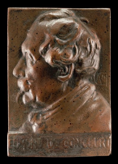 Edmond de Goncourt, Writer and Critic by Alexandre Louis Marie Charpentier