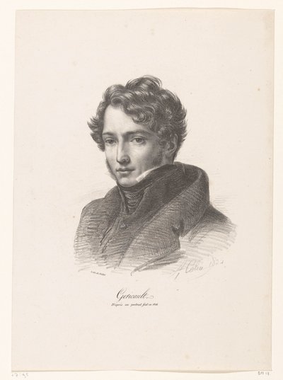Portrait of Théodore Géricault by Alexandre Marie Colin