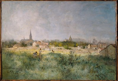 The Countryside of Vaugirard in 1881 by Alexandre Prevost