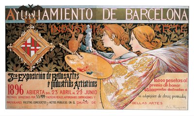 3rd Exhibition of Fine Arts and Artistic Industries by Alexandre de Riquer