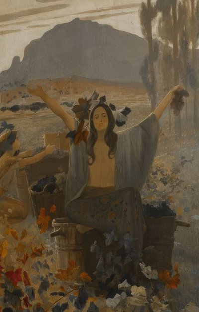 Mural Paintings, Symbolists. Casa Alegre of Sagrera, Terrassa by Alexandre de Riquer