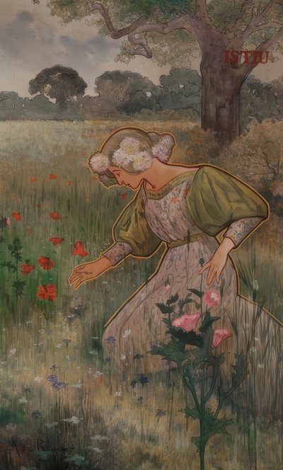 Decorative Panels of the Four Seasons: Summer by Alexandre de Riquer