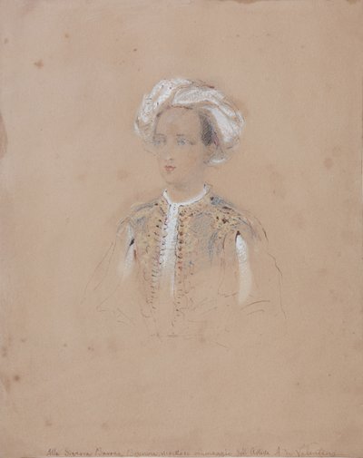 Portrait of Grand Duke Michael Nikolaevich of Russia 1832-1909, 1830-1840s by Alexandre de Valentini