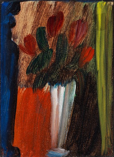 Still Life Flowers in White Vase, 1936 by Alexei Javlensky von