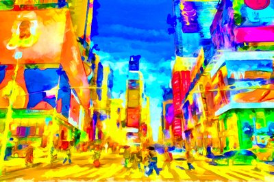 Cars, People, Buildings and Portraits, 2020 by Alexei Makhov