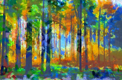 Forest by Alexei Makhov