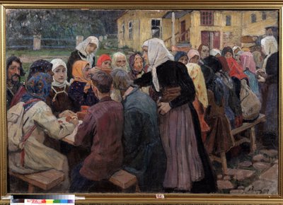 The Meal by Alexei Mikhailovich Korin
