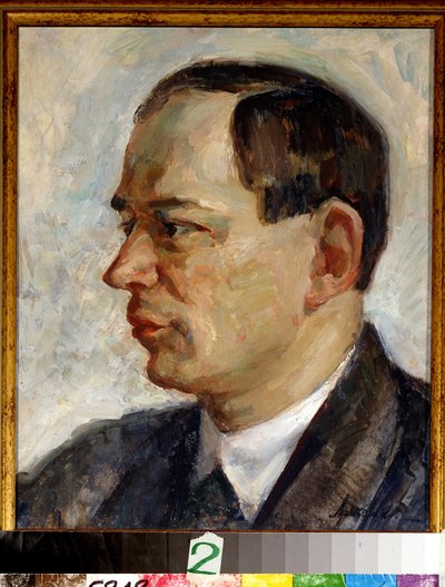 Portrait of composer Vissarion Shebalin (1902-1963) by Alexei Nikolayevich Arzhenikov