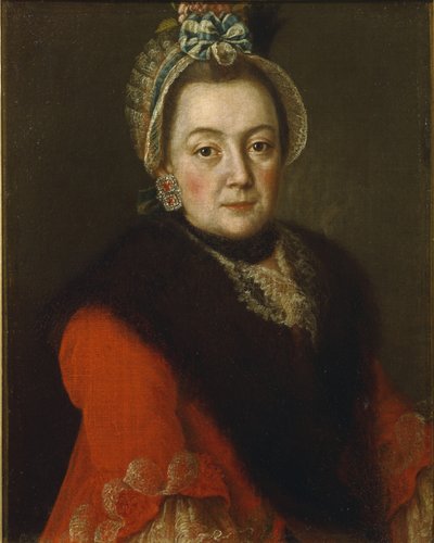 Portrait of Anna Ivanovna Kolycheva by Alexei Petrovich Antropov