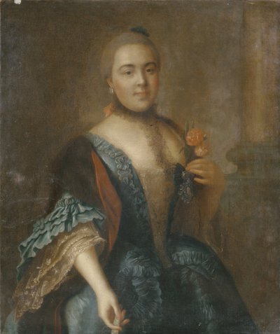 Portrait of Countess Elizabeth Vorontsova, 1762 by Alexei Petrovich Antropov
