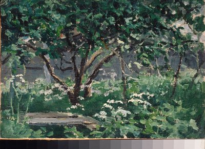 A Corner of the Garden by Alexei Steipanovitch Stepanov