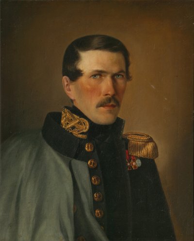 Portrait of a Marine Officer by Alexei Vasilyevich Tyranov