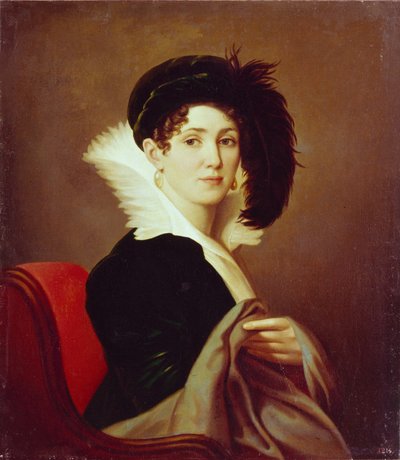 Portrait of Maria Petrovna Buyalskaya by Alexei Yegorovich Yegorov