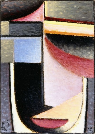 Abstract Head: The Chalice Passed Me by Alexej von Jawlensky