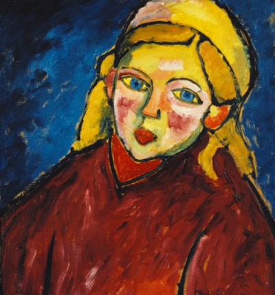 Child with Blue Eyes by Alexej von Jawlensky