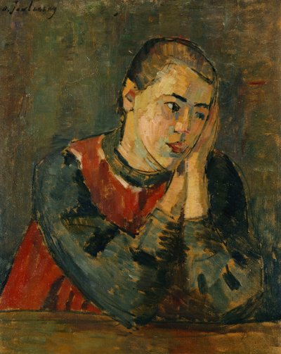 Child with Trimmed Head by Alexej von Jawlensky