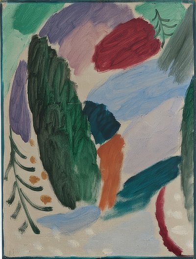 Frosty Day. 1915 by Alexej von Jawlensky