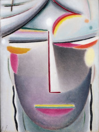 Head (Dark Buddha) by Alexej von Jawlensky