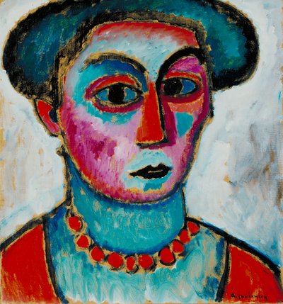 Head of a Woman by Alexej von Jawlensky