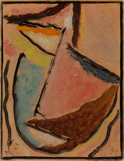 Meditation Small Abstract Head by Alexej von Jawlensky