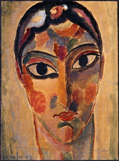 Mystical Head: Head Ascona by Alexej von Jawlensky