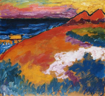On the Ostsee by Alexej von Jawlensky