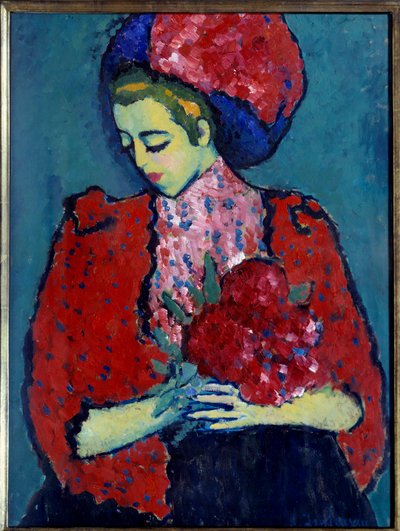 Peony Girl by Alexej von Jawlensky
