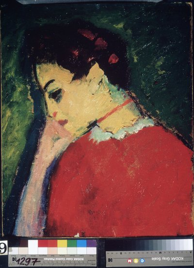 Portrait of a Woman by Alexej von Jawlensky