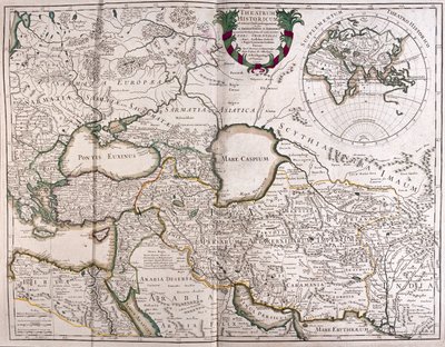 East Europe, Asia and north Africa - by A by Alexis Hubert Jaillot