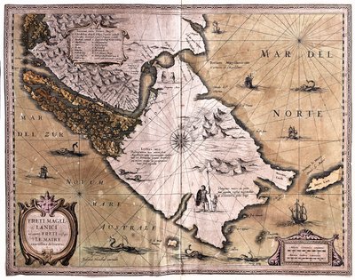 Strait of Magellan, Tierra del Fuego, from 
