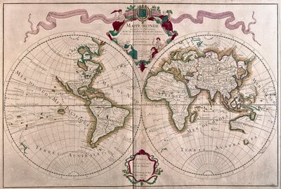 The world, by A.H. Jaillot in 