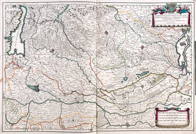 Verona, Vicenza, Padua, Polesine and Rovigo, Italy by Alexis Hubert Jaillot