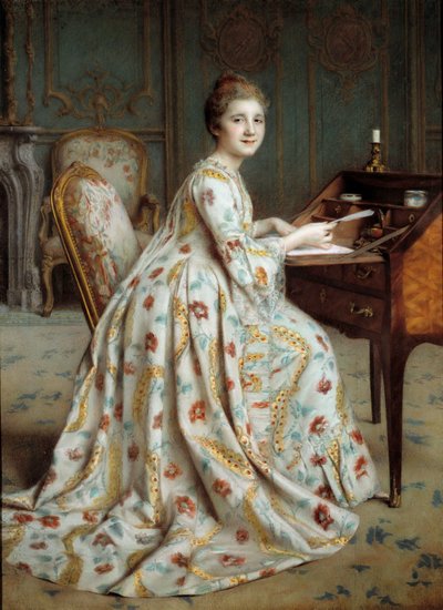Portrait of the Marquise Dubois Mouchet by Alexis Axilette