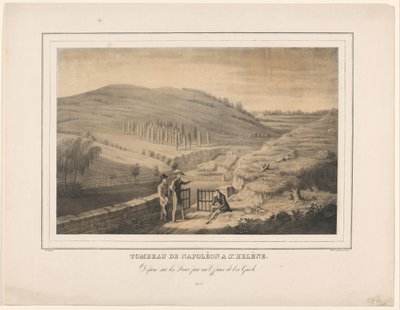 Tomb of Napoleon on Saint Helena by Alexis Bafcop