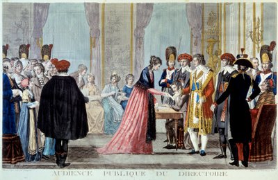 A Public Hearing of the Executive Board (1795-1798) by Alexis Chataignier