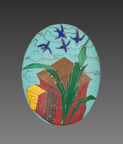 Set of Four Locket Panels, 1800s by Alexis Falize