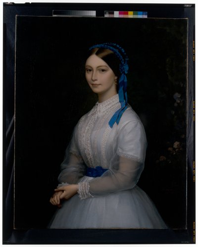 Portrait of Mademoiselle Mathilde de Nédonchel by Alexis Joseph Perignon