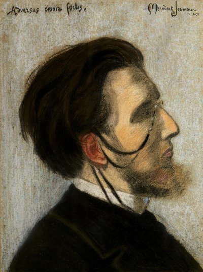 Portrait of the Composer Jean Huré by Alexis Mérodack Jeanneau