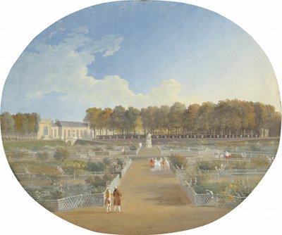 The Potager of the Hôtel de Valentinois in Passy by Alexis Nicolas Perignon the Elder