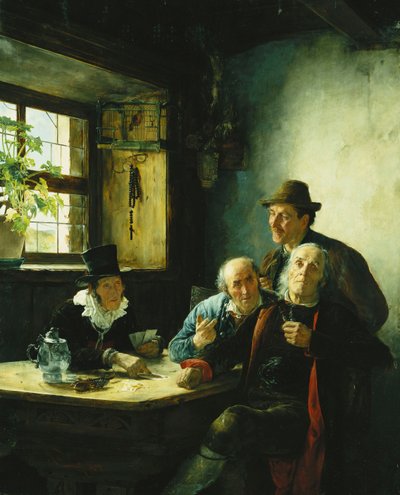 A Game of Cards by Alfons Spring