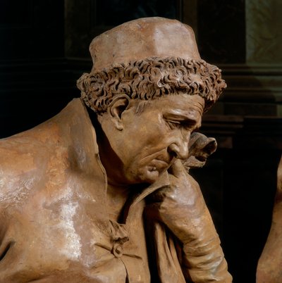 Joseph of Arimathea (detail) by Alfonso Lombardi