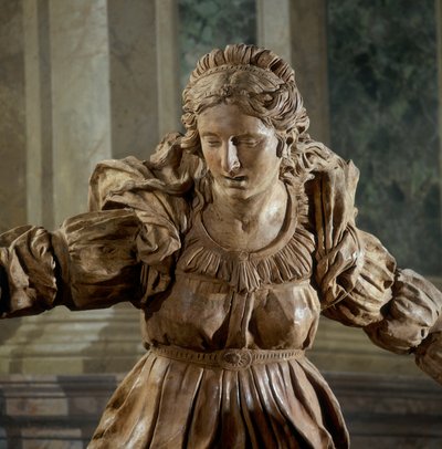 Mary Magdalene (detail) by Alfonso Lombardi