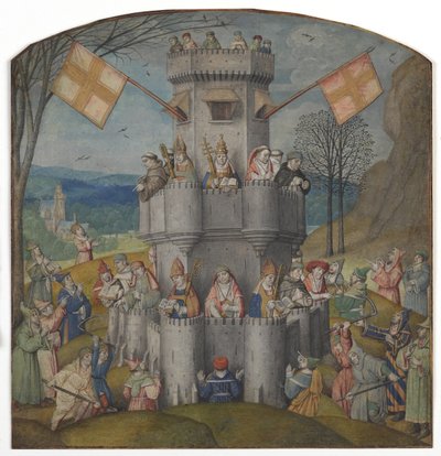 The Fortress Defended, mid-15th century by Alfonso de Spina