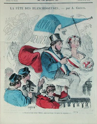 Cartoon depicting the 